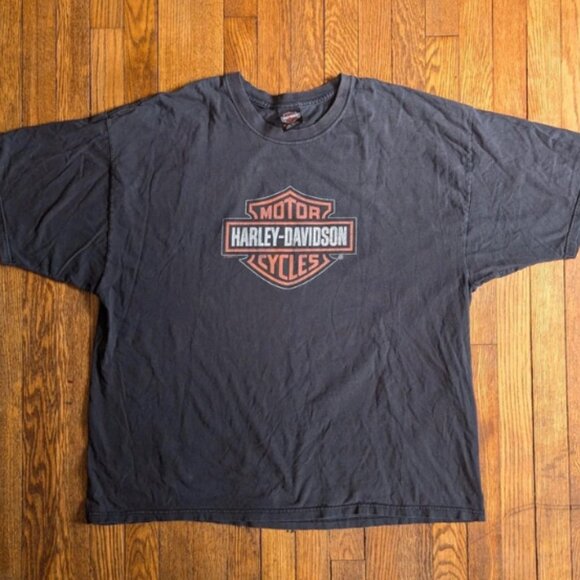 Vintage Y2k Harley Davidson New Hampshire Biker T-shirt - Picture 1 of 3